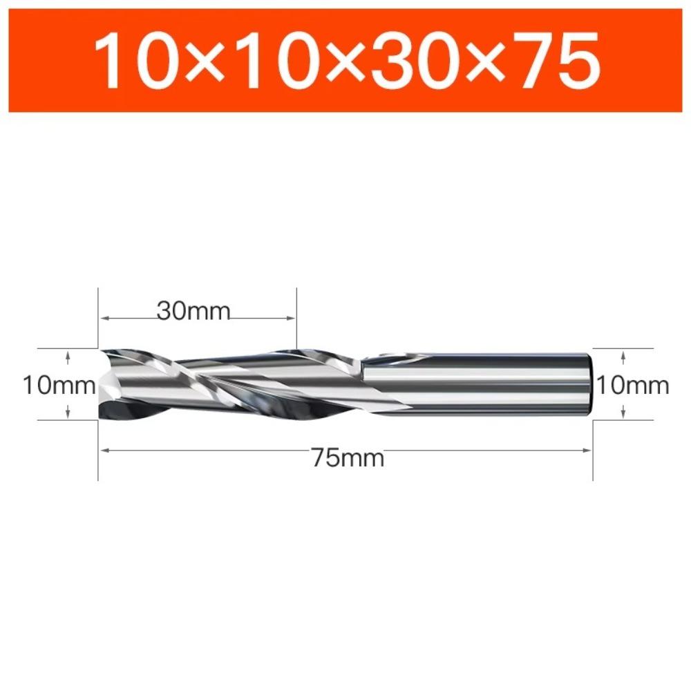 HSS M2 End Mill HRC65 Alloy Carbide Milling New Spiral Router Bit  Aluminum Stainless Metal