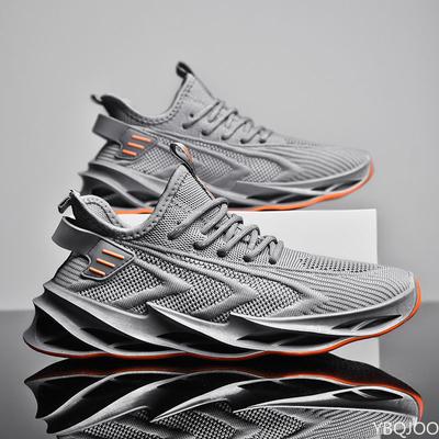 Mens Running Breathable Mesh Casual Shoes Comfortable Blade Male Sneakers Black Outdoor Lightweight Sports Jogging Men's Shoes