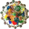 Glass Candys Sculptures Coloured for Home Party Wedding Christmas for Home Decoration