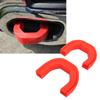 2PCS Tow Hooks Covers Car Front Bumper Silicone Sleeve Protector Exterior Decoration Replacement For 1500 2019 to 2025