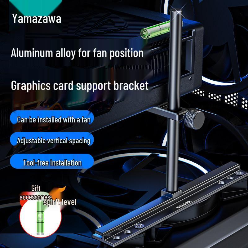 

Mountain Lake Retractable Graphics Card Stand with Magnetic Support for Vertical Mount and Sea View Case