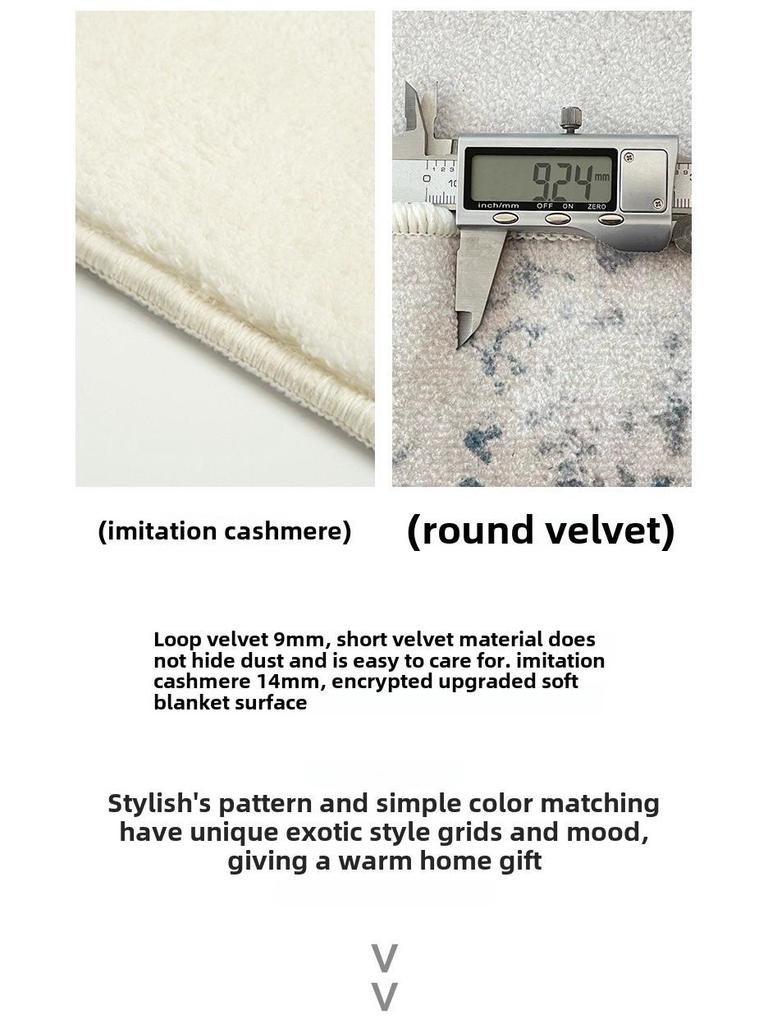 Modern Luxury Carpet: Large Area Floor Mat for Living Room, Bedroom, and Entryway
