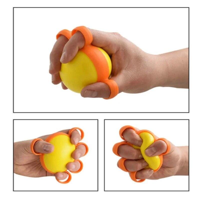 Handterapi Greppförstärkare Boll Bår Finger Fitness Arm Träning Muskel Relex Träningsutrustning
