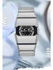 Sanda Men's Waterproof Y2K Retro Quartz Wristwatch with Multi-section Armor Strap, Model 9503.