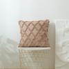 3D Rhombus Plush Pillow Cover Geometric Decorative Throw Pillow Case Soft Cozy Bed Sofa Cushion Cover Nordic Home Spring Decor