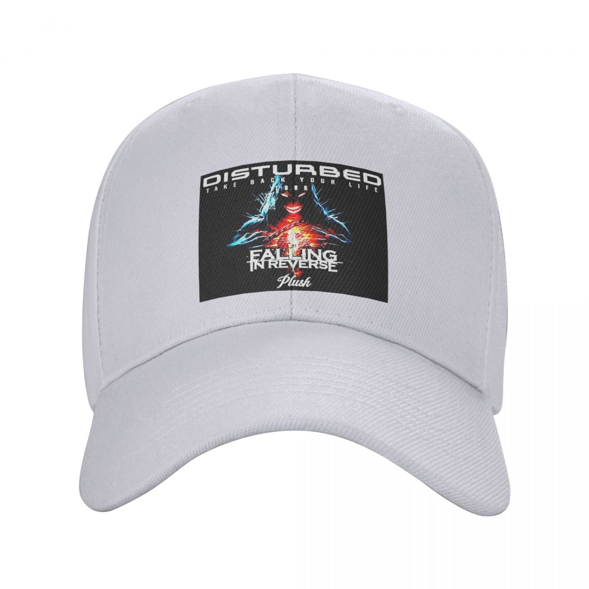 Disturbed Band Rock Band Baseball Caps Snapback Men Women Hats Casual Cap Sports Baseball Hat Casquette One Size