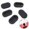 5Pcs Money Saving Box Plug Piggy Bank Oval Silicone Stopper Plug Rubber Bottom Cover Money Jar Bottom Plug Replacement Cap Hole