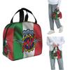 Motorrad Fußmatte MV Agusta Isolierte Lunchtasche für Damen Kinder Tragbare Lebensmittelboxen Thermische Lunchbox Tragetasche