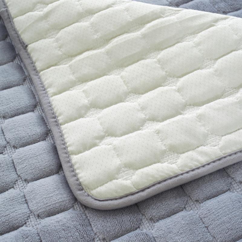 Thickened Plush Flannel Sofa Cushion Non-slip Simple Modern Leather Sofa Towel Cover Full Cover All Inclusive
