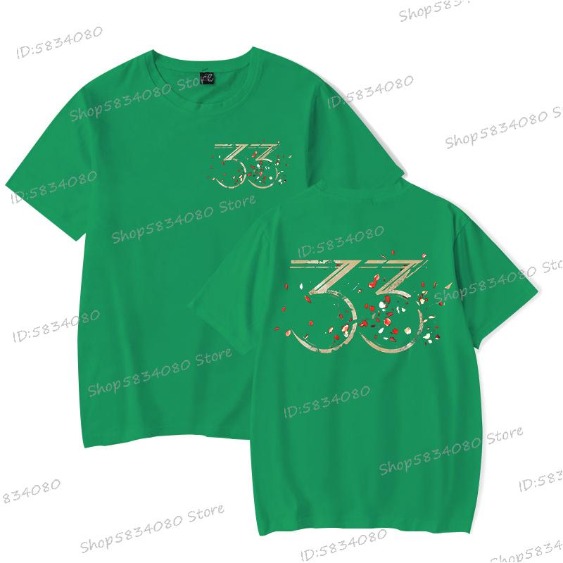 Clair Obscur Expedition 33 T-shirts pour Hommes et Femmes Unisexe Cadeau Parfait pour les Fans de Jeux Mode Décontractée Hauts Streetwear Gamer Vêtements d'Été