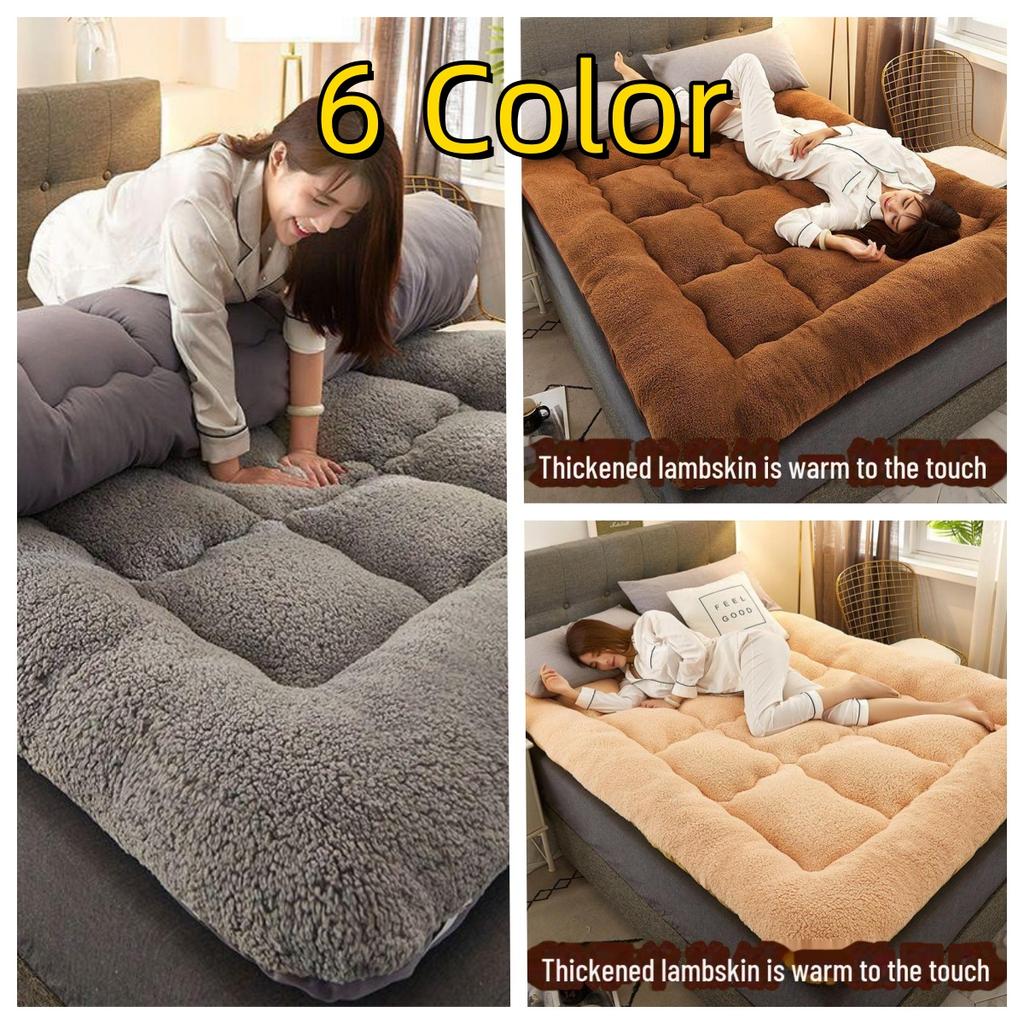 Thick Imitation Lambskin Mattress Cushion for Dormitory Bed New