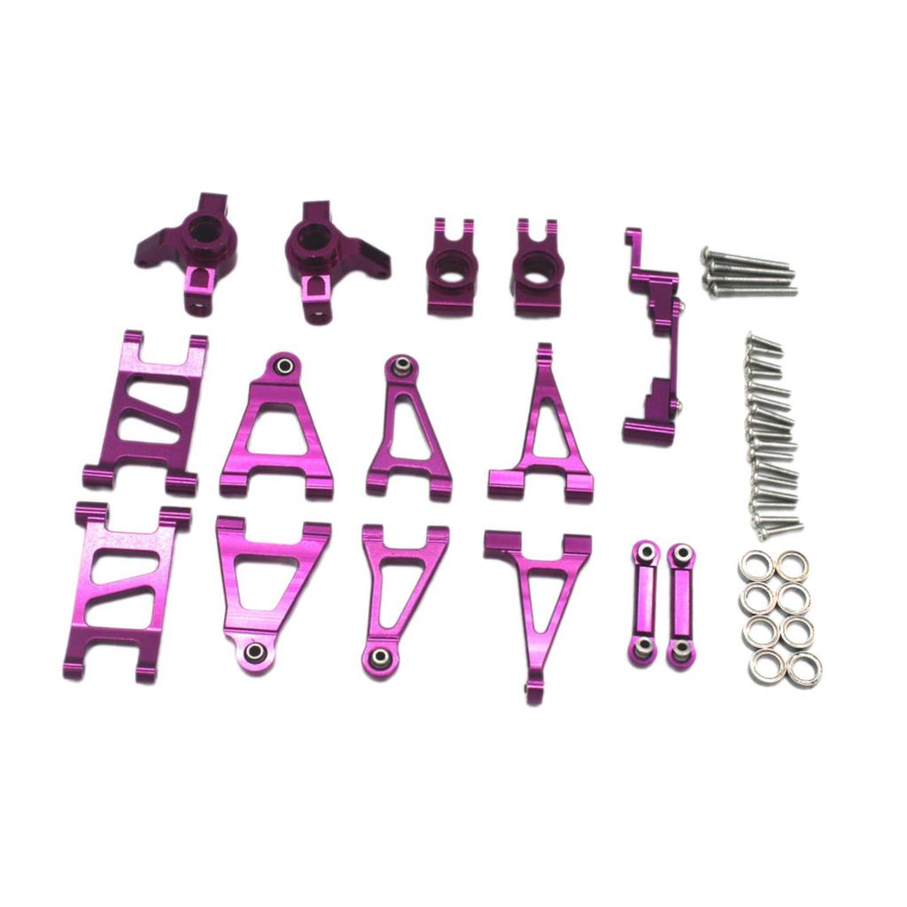 Aluminium Accessories Set Combo Parts Replacement for 1:14 Scale 14301 14302 14303 RC Car Vehicle Accessory Modification Part