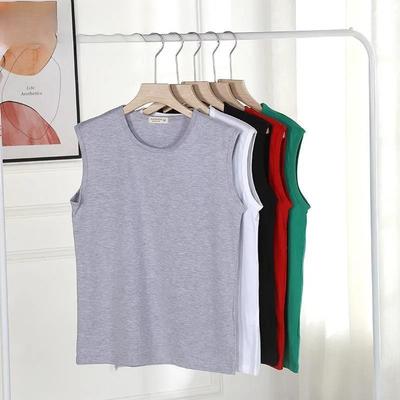 Tričko bez rukávů Pánská basketbalová vesta velké velikosti Sportovní Krátký rukáv Fitness tílko Sling Pure Color Top Bez rukávů