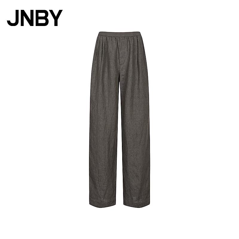 JNBY 2026 Summer Casual Straight-Leg Linen Trousers M