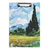 A4File Folder Clipboard Writing Pad Memo Single Clip Board Test Paper Storage Organizer School Supplies Office Stationary