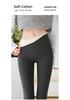 Women's Thermal High Waist Ribbed Tummy Control Slimming Base Layer Pants with Velvet, Winter 2025.