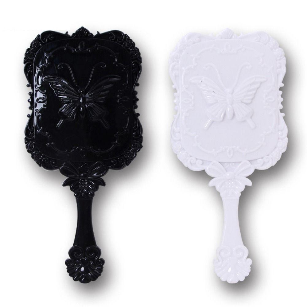 No Deformation Butterfly Pattern Cosmetic Mirror High-definition Portable Make-up Mirror Bedroom