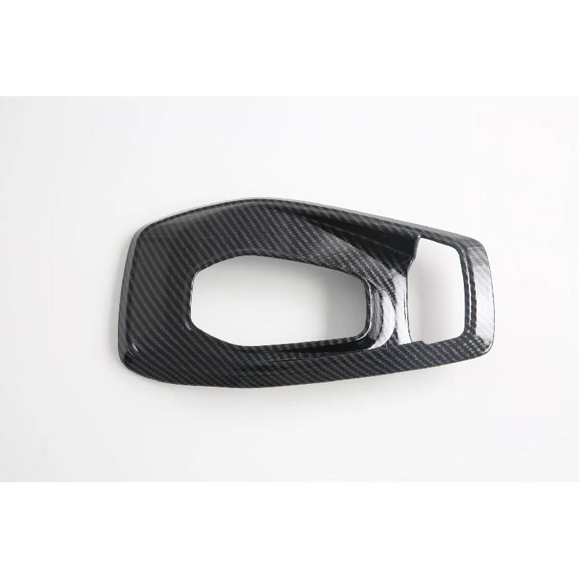 For MG 5 MG5 2025 2026 Car Accessories Carbon Fiber Style Gear Shift Panel Center Console Cover Trim Frame