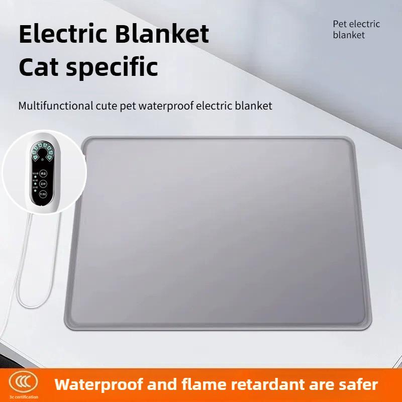 Anti Leakage Pet Cat Heating Pad Constant Temperature Cat Bed Electric Warming Mat Small Pet Specific Heating Electric Blanket