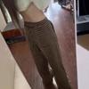 Work Pants for Women Drawstring Casual Pants for Summer Draping Loose Straight Wide-leg Pants Floor-sliding Trousers