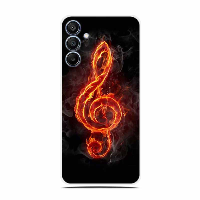 Blumen Klare Hülle Für Samsung A36 A26 A16 Weiche Silikon Handyhülle für Samsung Galaxy A 36 26 16 5G Transparent Luxus Para