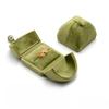 Luxury Rings Bearer Box Solid Color Jewelry Display Holder Necklace Bracelet Case  Jewelry Storage