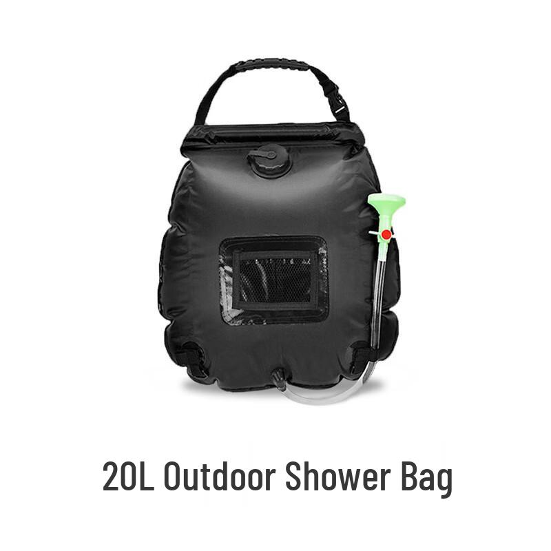 Shanshuo Portable 20L Solar Camping Shower Bag