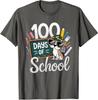 100th Day of School Cat 100 Days Of Pre-K Student Unisex T-Shirt
