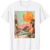 Arizona Desert Sunset Collage Art Collagewave Travel Graphic T-Shirt