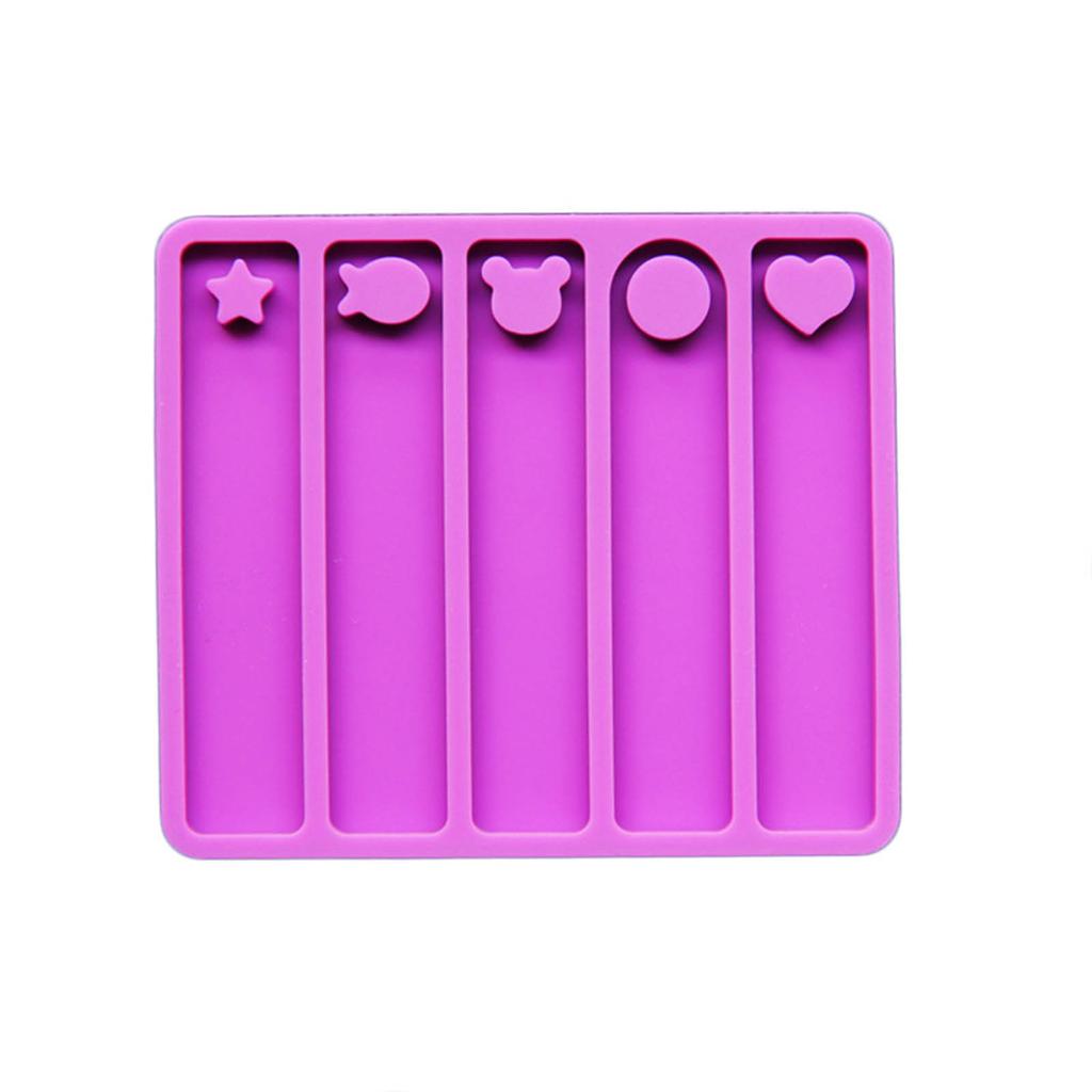 Bookmark Resin Molds DIY Keychain Moulds Bookmark Making Craft Accessories Epoxy Resin Casting Molds for DIY Resin Craft