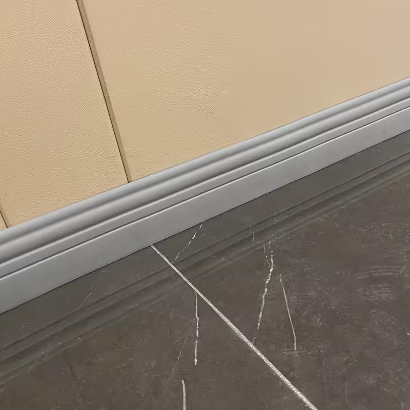 1PC 2m/78.74inch Soft Skirting Board Self-Adhesive Wall Sticker Wall Corner Floor Line Renovation Ugly Decoration Strip