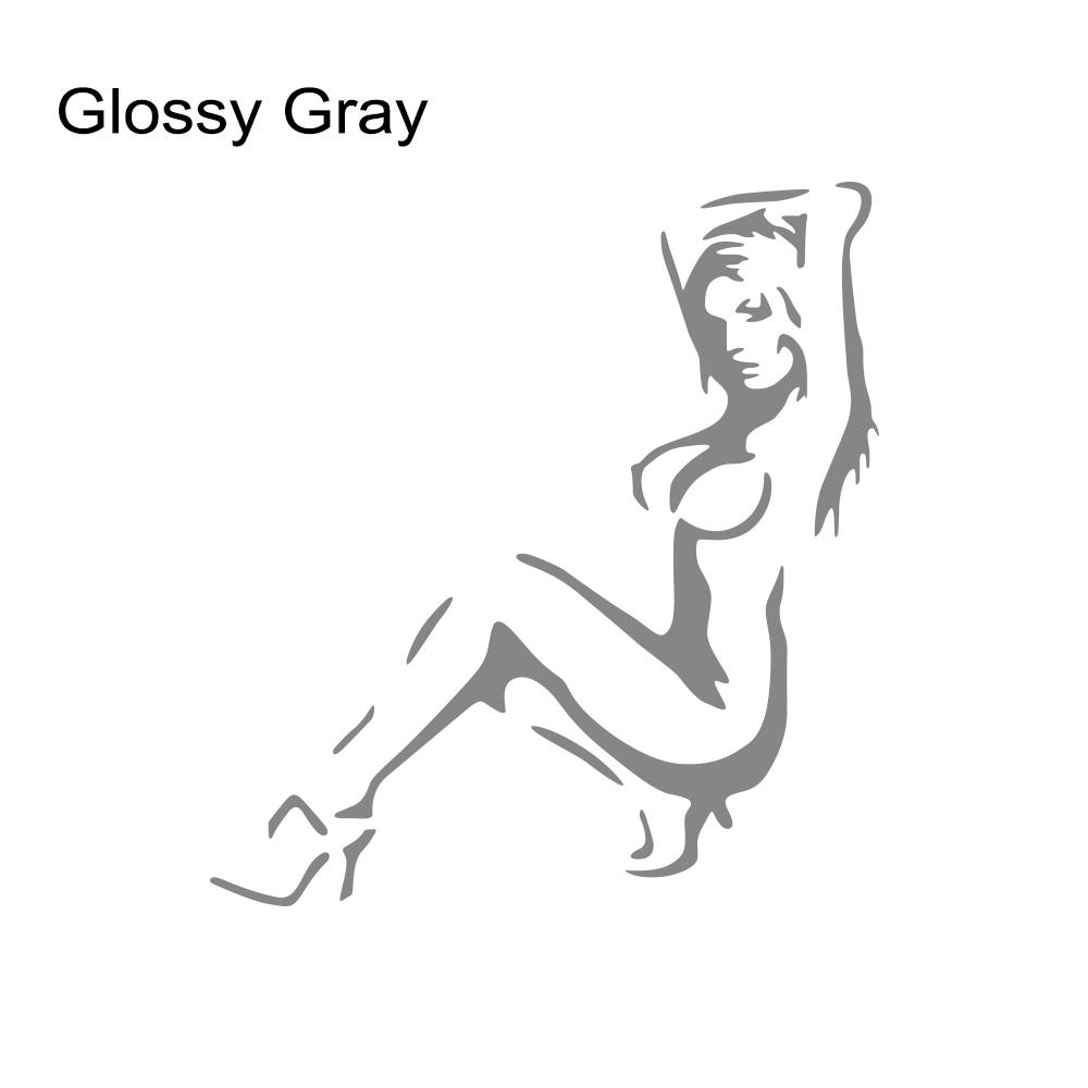 Universal Sexy Women Dancing Girl PVC Adhesive Removable Decal Stickers for Truck Window Motorcycle Wall Laptop DIY Car Graphics