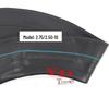 CRF50 Compatible 2.75/2.50-10 Inch Off-Road Inner Tube for 60/100-10 Inch Tire