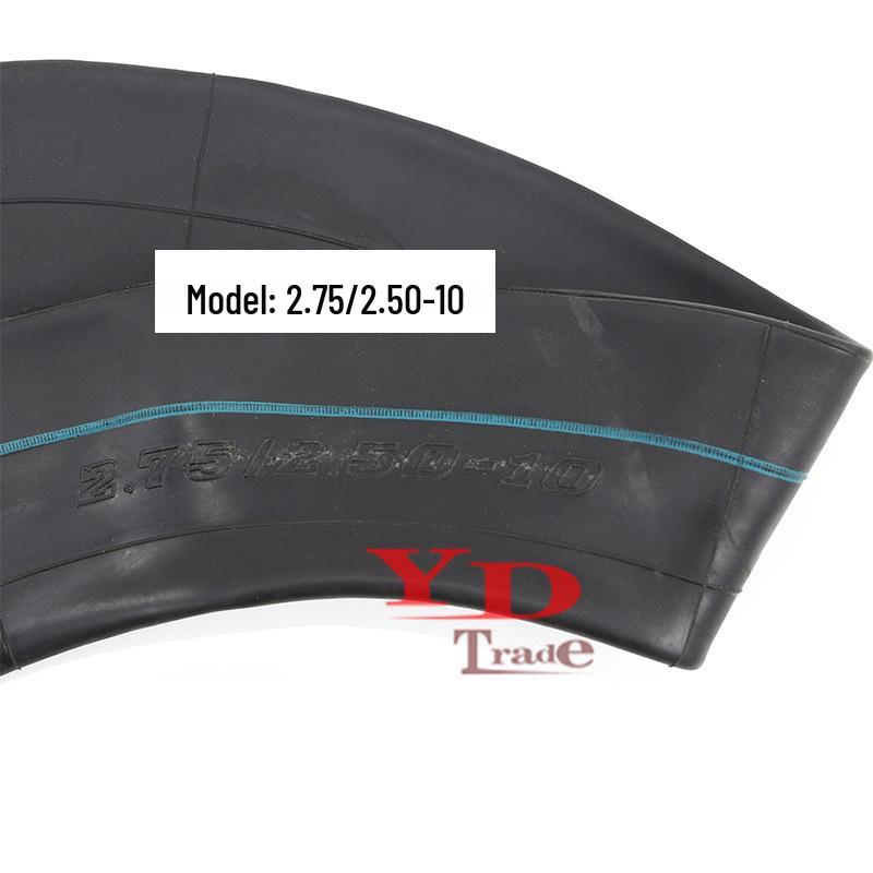 CRF50 Compatible 2.75/2.50-10 Inch Off-Road Inner Tube for 60/100-10 Inch Tire