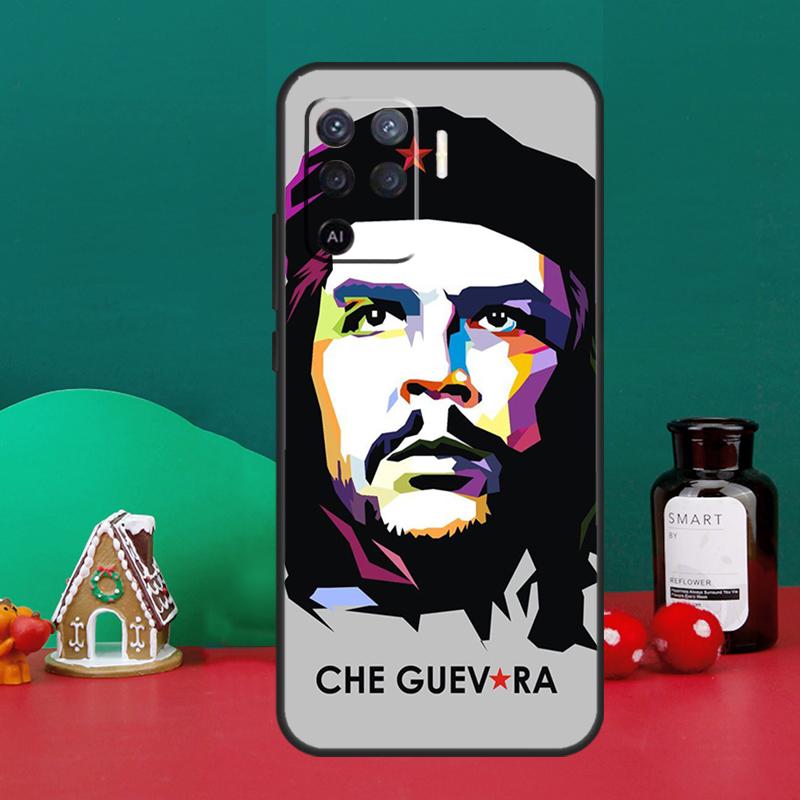 Che Guevara Case For Oppo A98 A78 A58 A38 A18 A54 A74 A94 A80 A60 A40 A96 A76 A16 A15 A17 A57 A5 A6 Pro