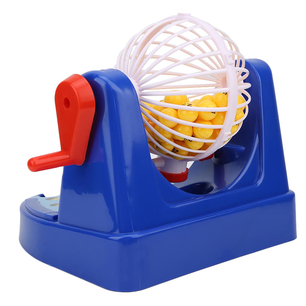 Mini Manual Lottery Numbers Ball Interaction Game Machine Fun Desktop Puzzle Toy