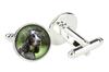 Amerikanischer Cocker Spaniel, Fröhlicher Cocker - Manschettenknöpfe in einer Schachtel, handgefertigter Schmuck, Produkt der Marke Art-Dog