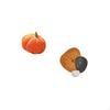 Halloween Pumpkin Sofa Cushion And Modern Art Wall Clock Decorative Ornament for Bedroom Bathroom