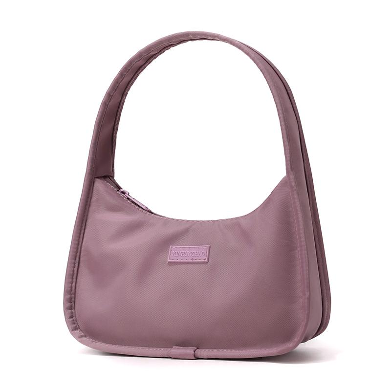 Minimalist Mini Nylon Handbag for Women Casual Underarm Bag with Multiple Color Options Great for Shopping Daily Life and Weekend Outings