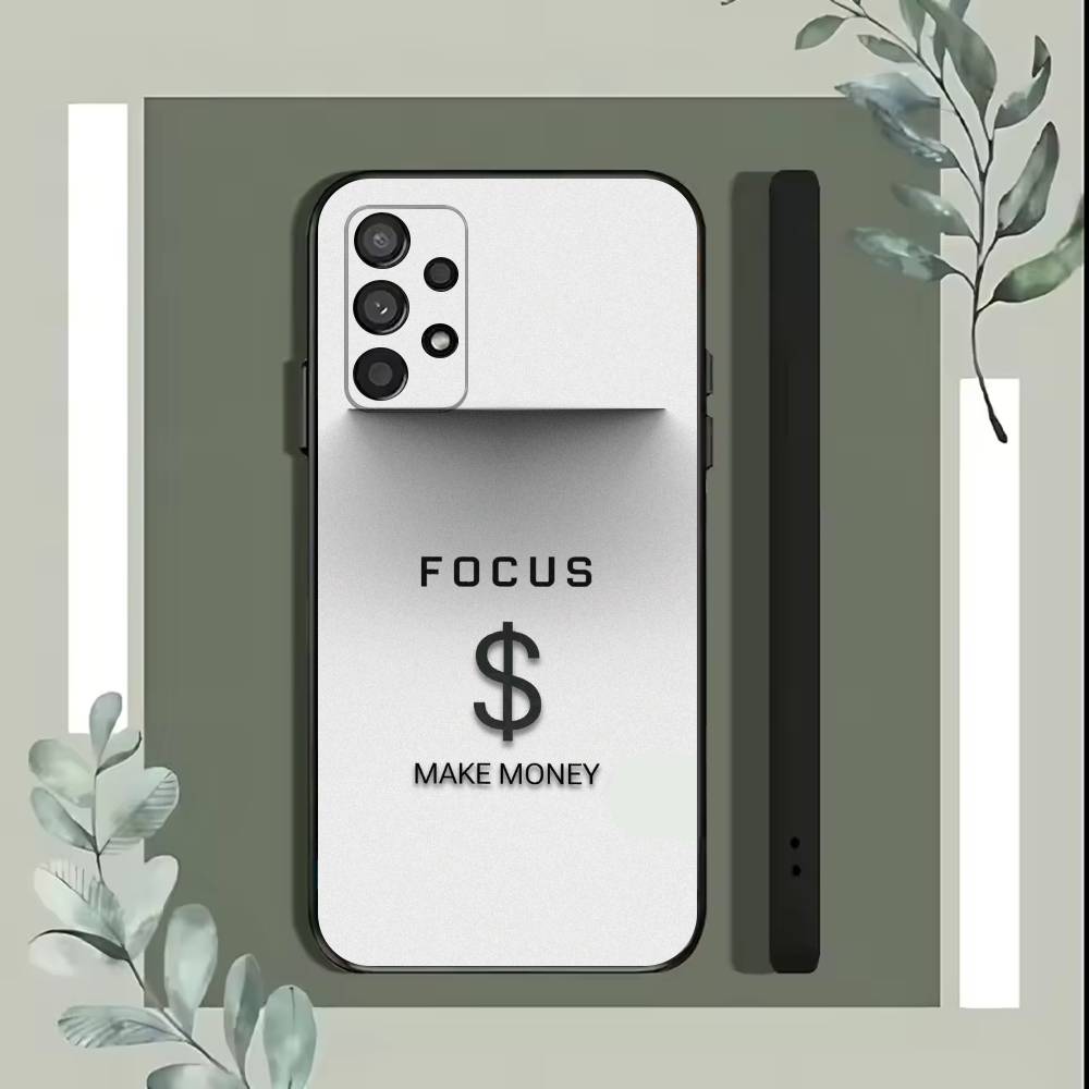 

MONEY CALLING Phone Case For Samsung S25,S24,S21,S22,S23,S30,Ultra,S20,Plus,Fe,Lite,5G Black Cover Samsung S205G