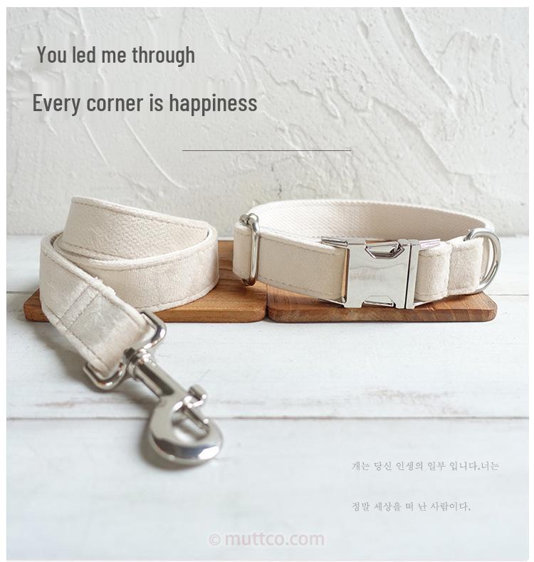 MUTTCO Simple Design Dog Leash & Collar Set UDC-144