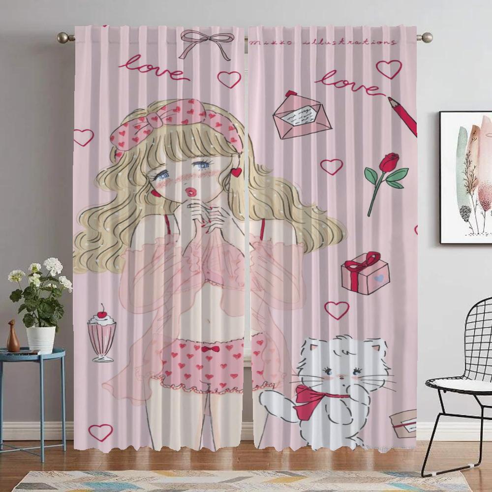 

Кухонные шторы для спальни Микко Оконные шторы для комнаты 2 Панельные перегородки Домашние шторы Украшения на Хэллоуин Оттенки W50xH70cmx2pcs-CL