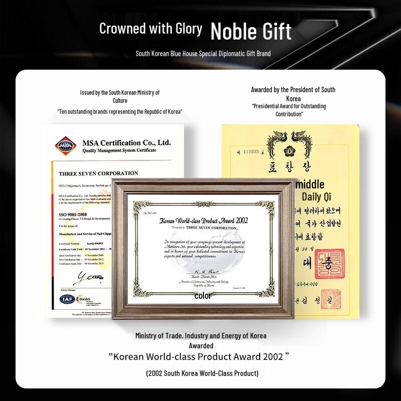 777 Single Nail Clipper with Leather Case