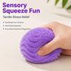 Ball Fidget Toy Desk Ornament Soft Perceptual for Boys Girls Office Kids Blue