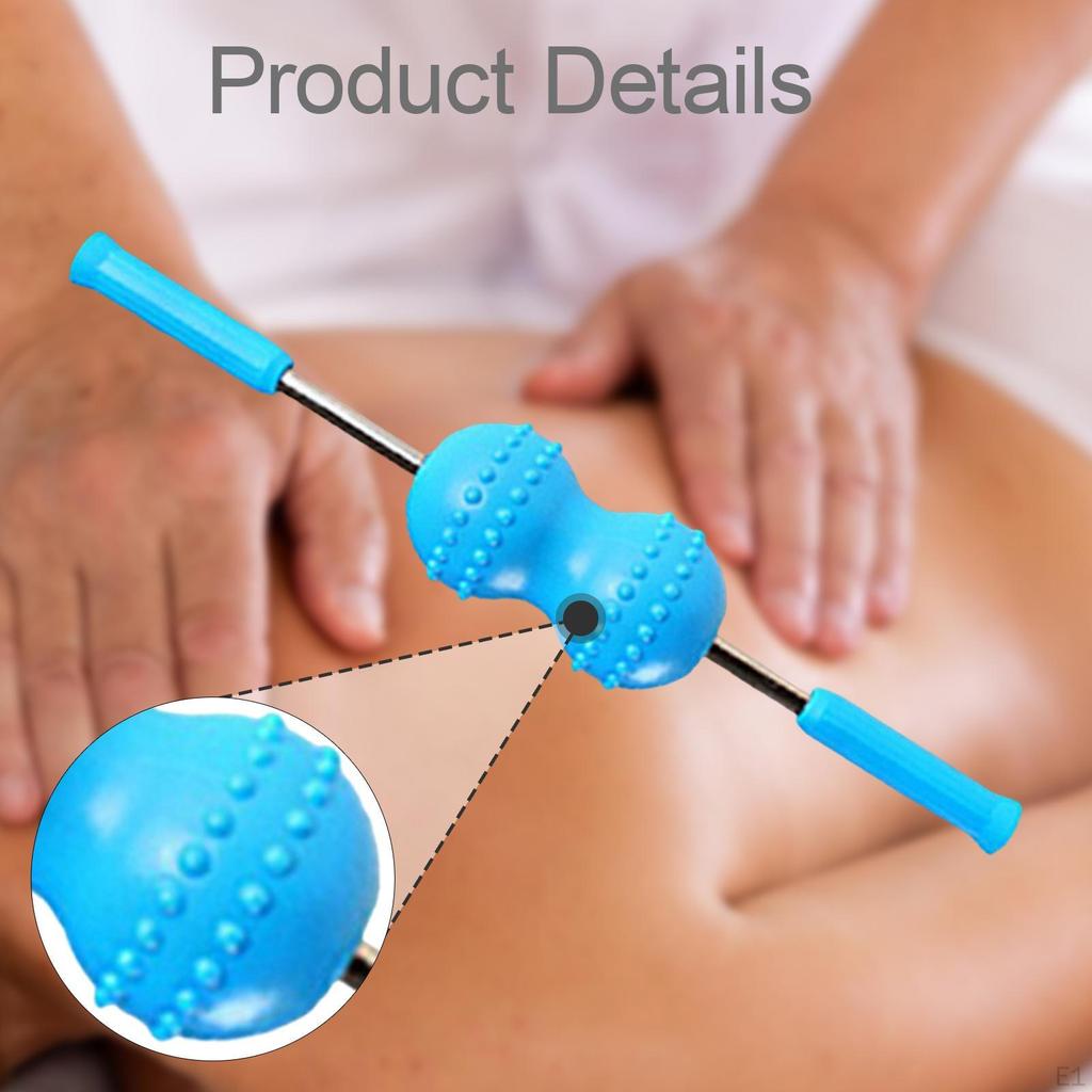 Neck Roller Massage Sticks Cervical Massaging Ergonomic Compact Durability for Men Women