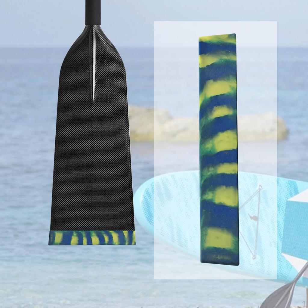 Accessory Set for Protecting Dragon Boat Paddle Tips and Edges