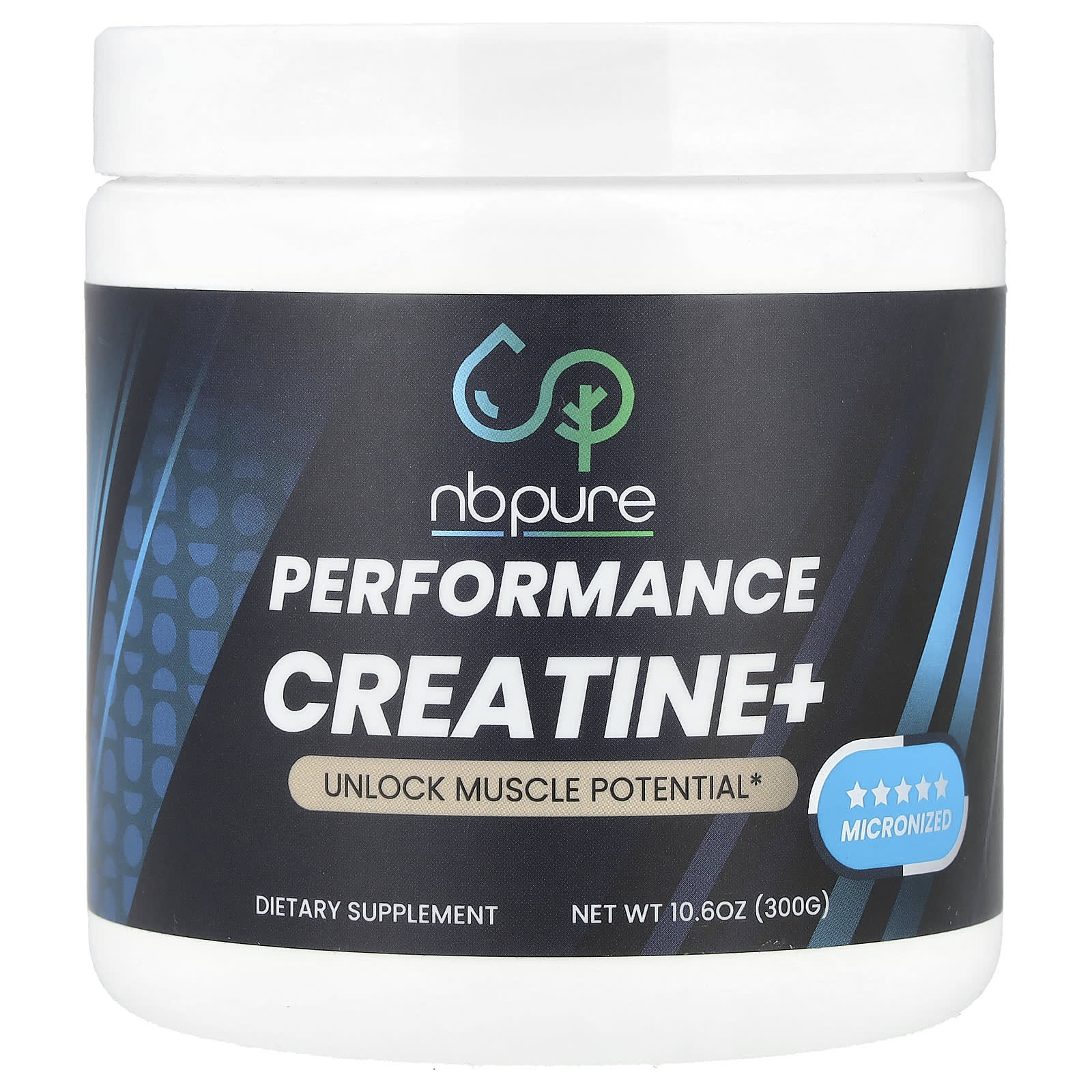 

NB Pure, Athletic Performance, Creatine+, 10.6 oz (300 g)
