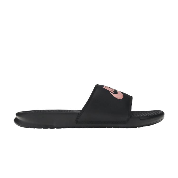 Nike Benassi Jdi Black Rose Gold (W) Women's Sneakers