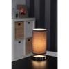 Lampe À Poser - BRILLIANT - Clarie - Noir - 1 Ampoule - Intérieur - Electrique