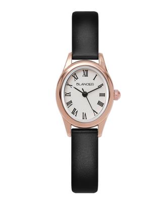 [BLANCIERES] BLANCIERES Leoni Roségold Römische Leder Damen Uhr BW20915L-RRBK